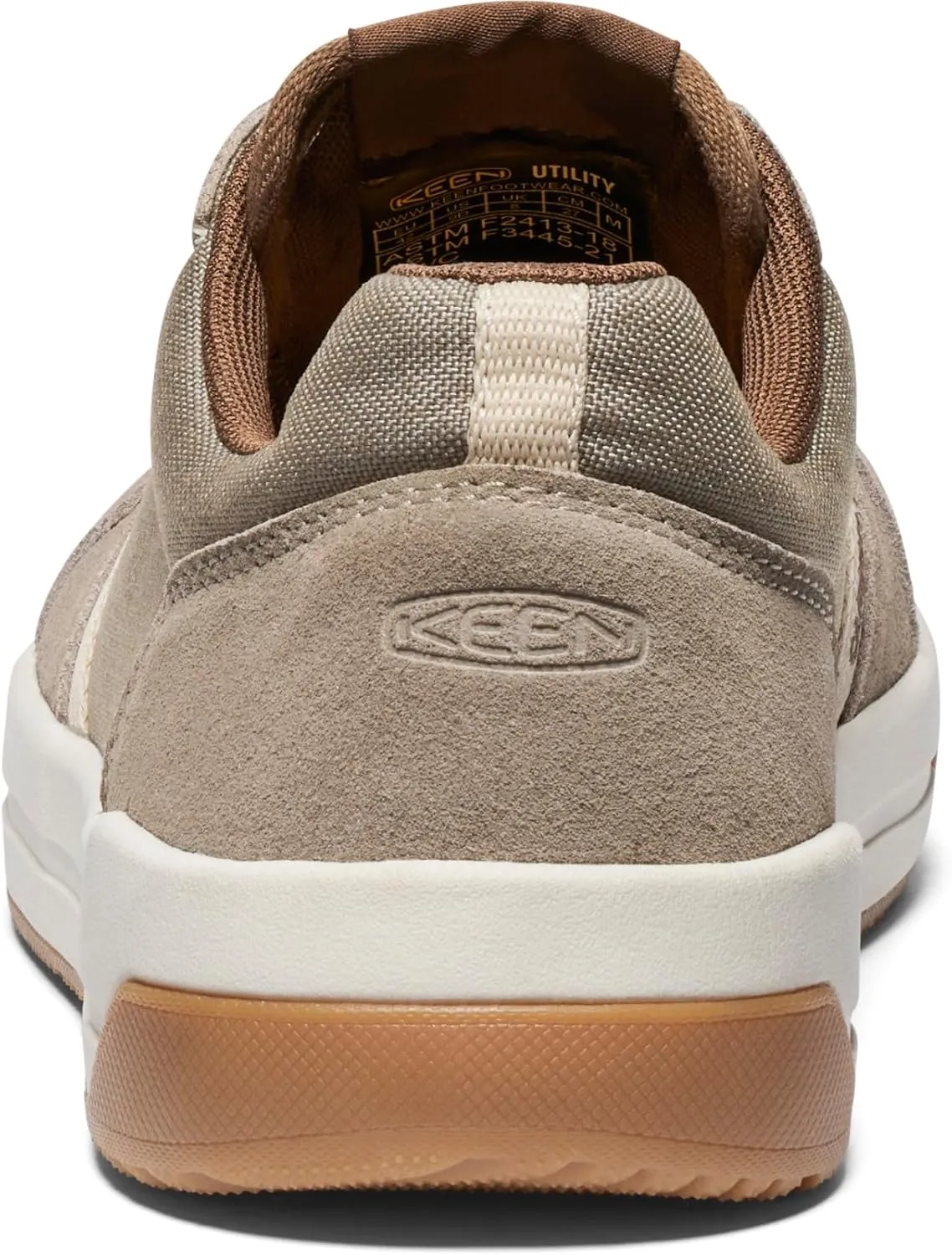 KEEN Utility Men's Kenton Low Height Composite Toe Breathable Work Sneakers