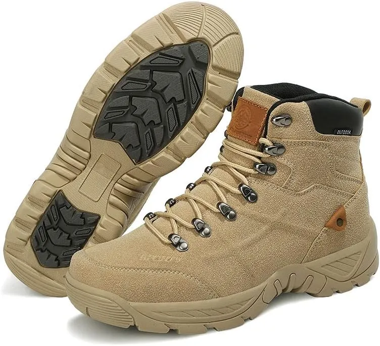 Kervaky Men's Hiking Shoes Walking Shoes Waterproof Shoes Lightweight Shoes Outdoor Shoes Anti Slip Shoes