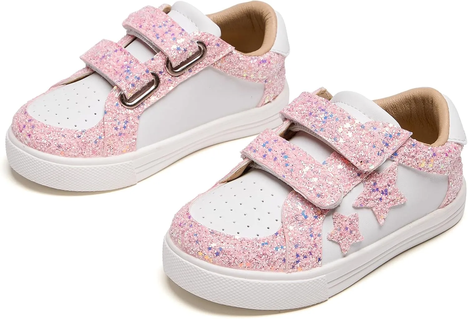Kiderence Toddler Girls Sneakers Little Girls Running Sports Shoes(Toddler/Little Kids)