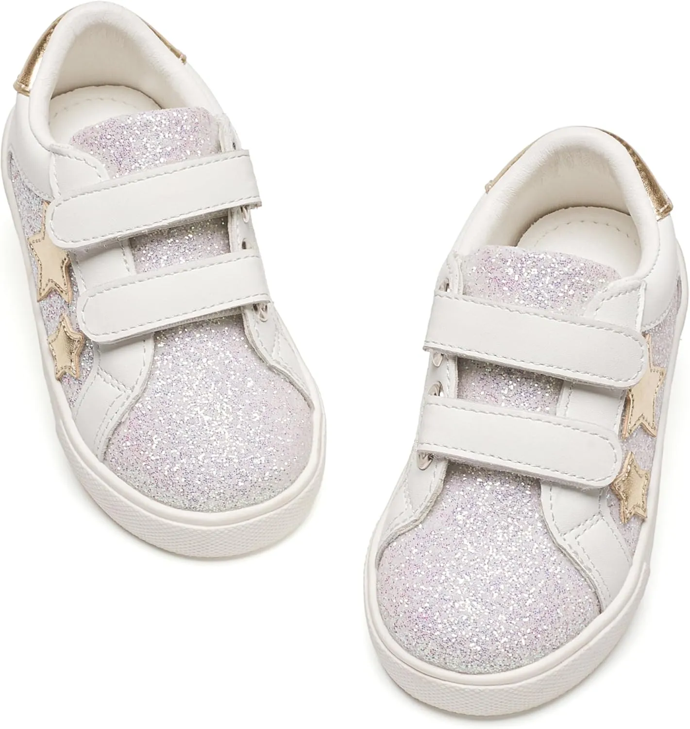 Kiderence Toddler Girls Sneakers Little Girls Running Sports Shoes(Toddler/Little Kids)