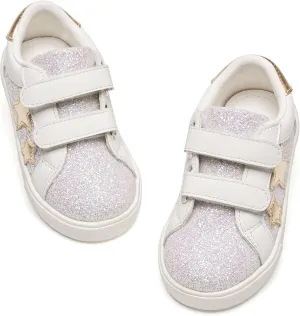 Kiderence Toddler Girls Sneakers Little Girls Running Sports Shoes(Toddler/Little Kids)