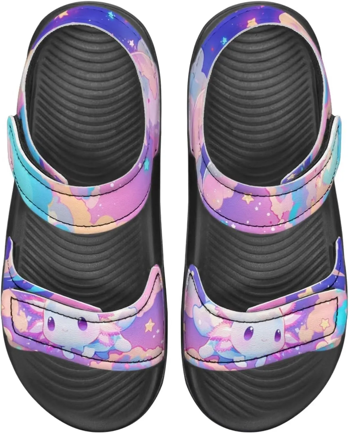Kids Sandals Girls Toddler Summer Shoes Sandals for Kids Girls Summer Slide with Adjustable Strap Athletic Shoes