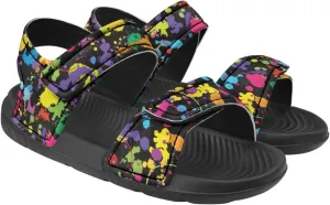Kids Sandals Summer Shoes Girls Slide Sandals Slip On Toddler Shoes Double Buckle Strap Open Toe EVA Slippers
