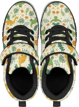 Kids Strap Sneakers Non-Slip School Loafers Shoes Sports Running Walking Shoes Casual Wide Barefoot Shoes