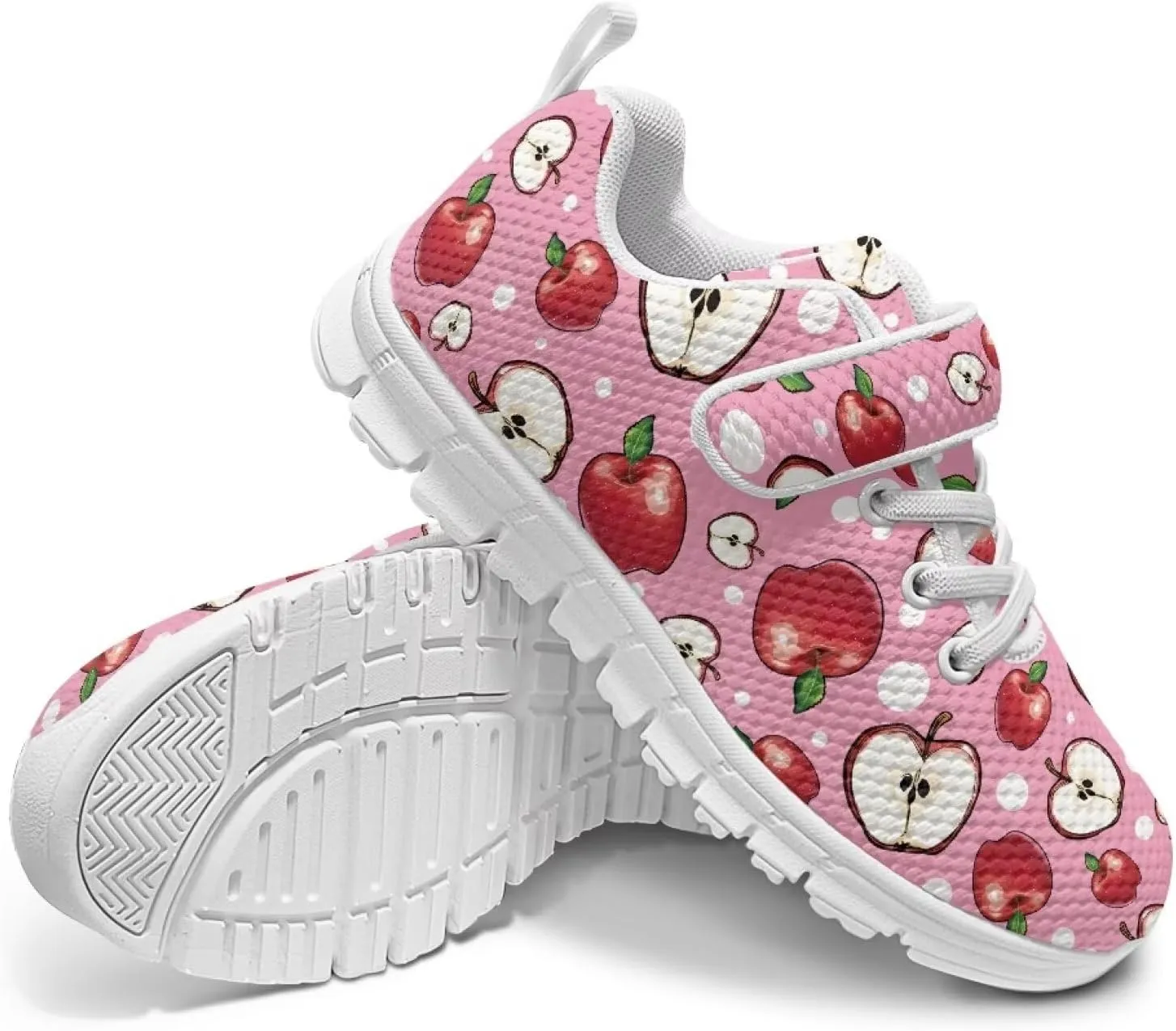 Kids Tennis Gym Shoes Slip On Sneakers Comfy Running Athletic Shoes