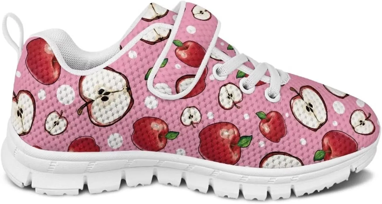 Kids Tennis Gym Shoes Slip On Sneakers Comfy Running Athletic Shoes