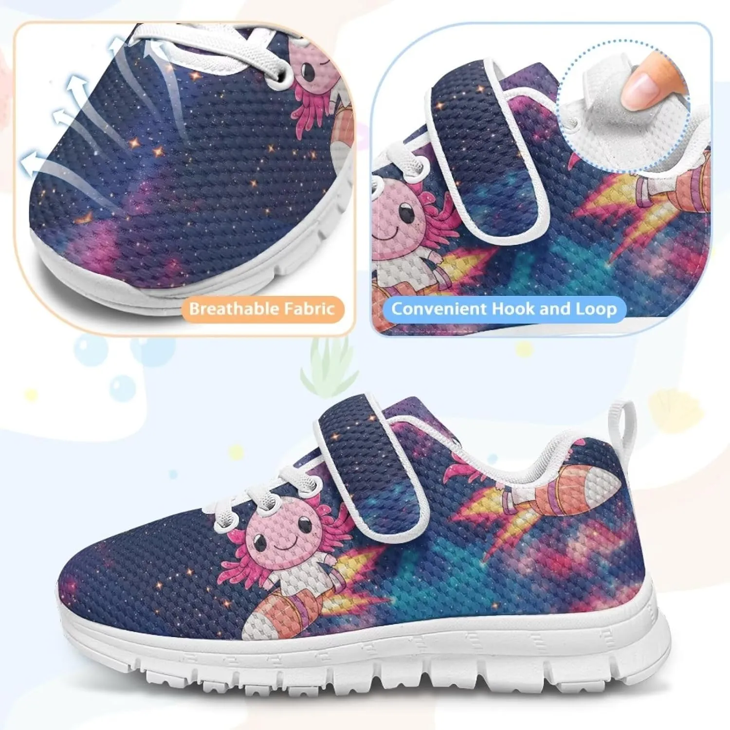 Kids Tennis Shoes School Sneakers for Boys Girls Cute Running Shoes