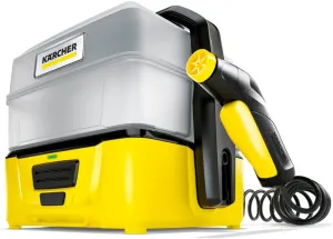 Kärcher OC 3 Plus Mobile Outdoor Cleaner, 1.8 gal. Water Tank, Spray Gun and Hose, Battery Operated, for on-The-go Cleaning, 72 PSI