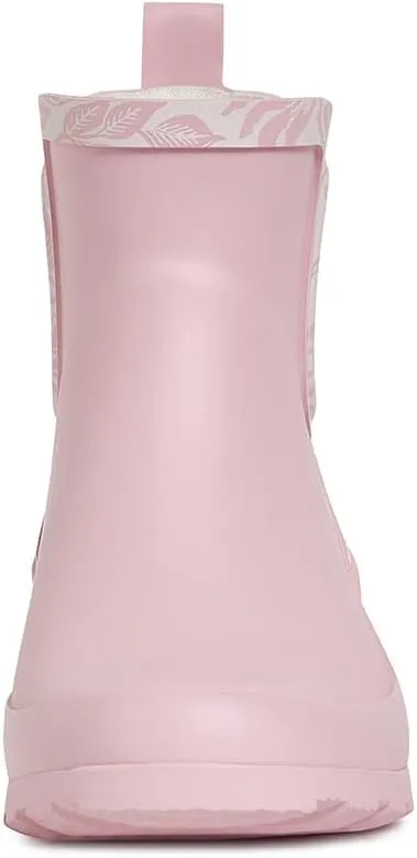 Laura Ashley Women's Rain Boots, Mid Cut Rubber Rain Boots for Women - Waterproof Ankle Boots for Ladies