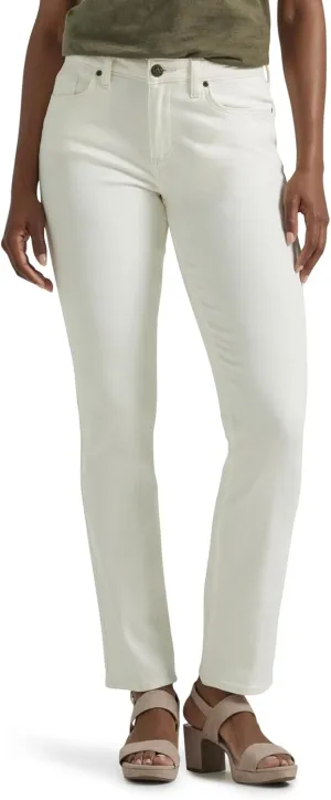 Lee Women's Legendary Mid Rise Straight Leg Jean