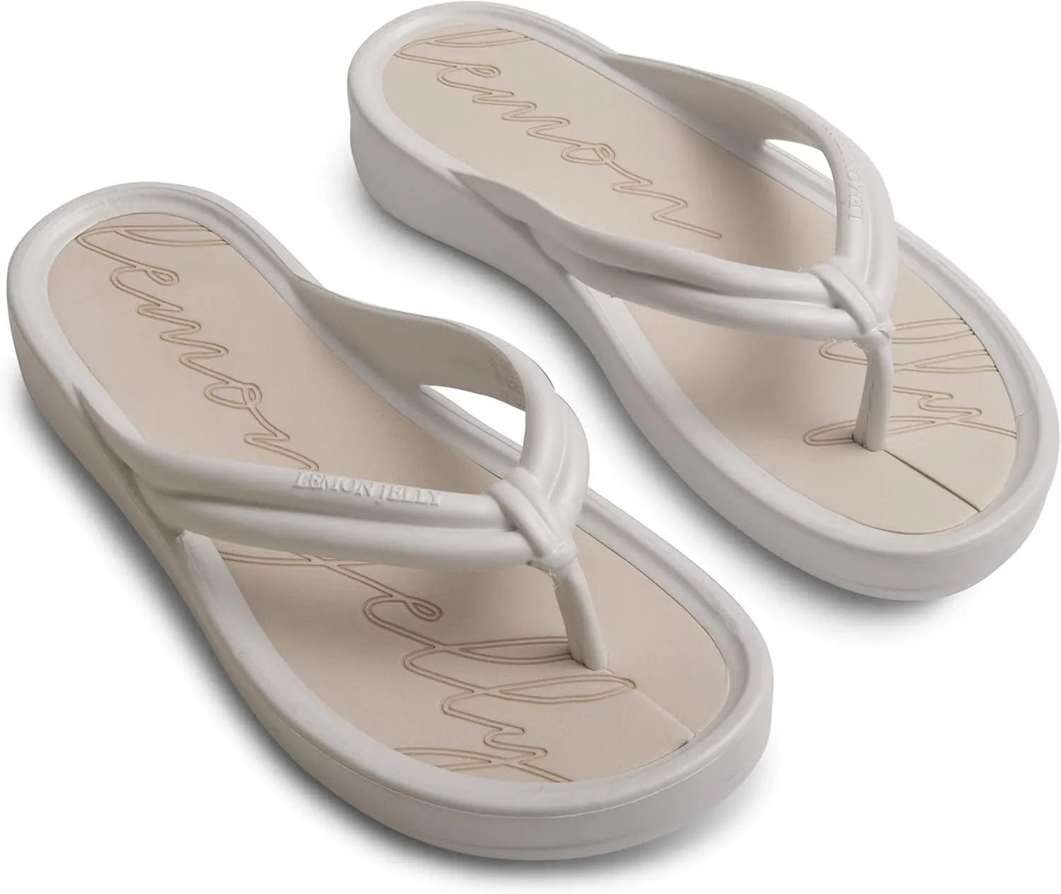 Lemon Jelly Flip Flops for Women - Water-Friendly Comfort Beach Slippers - Super Lightweight Summer Flip Flops for Women - Versatile, Casual Sandals for Ladies - Great for the Pool, Beach & Shower