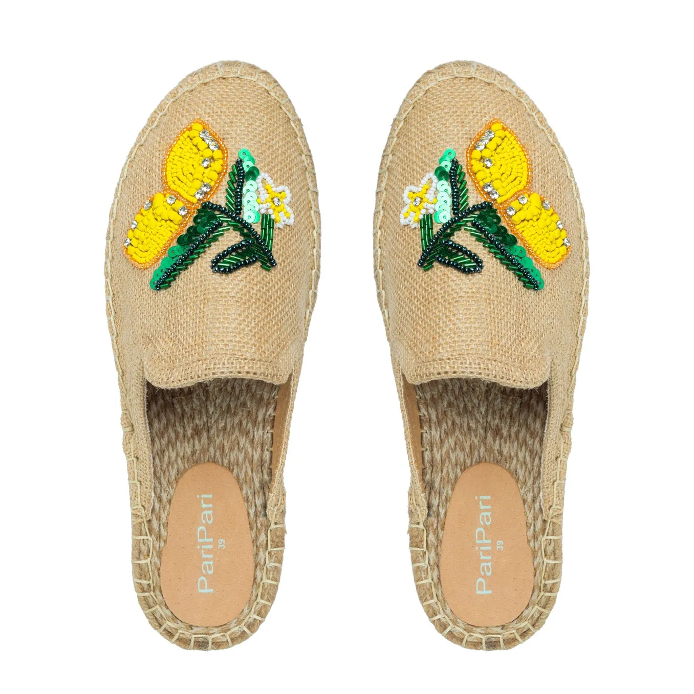 Lemoncello Espadrilles Beige Platforms