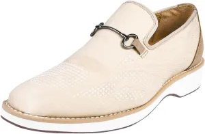 LIBERTYZENO Mens Canvas Textile & Suede Leather Adults Noble Penny Loafers Slip On Prom & Wedding Party Shoes for Prom Graduation