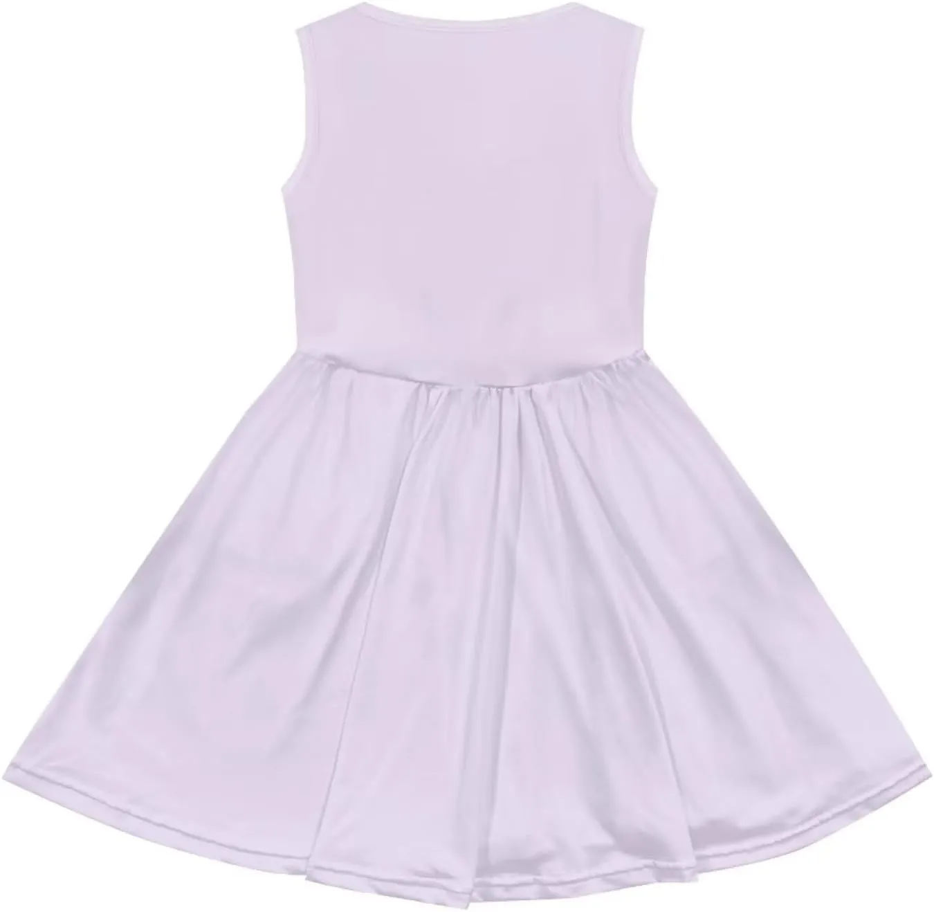 Little Girl Sleeveless Dress Comfy Sundress with Pockets for Kids Girls 4-14 Years Old