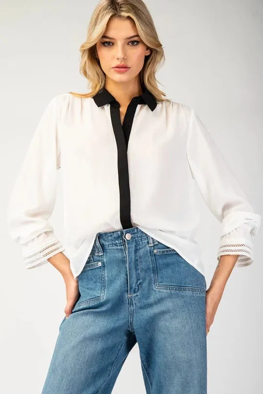 Marie Button-Down