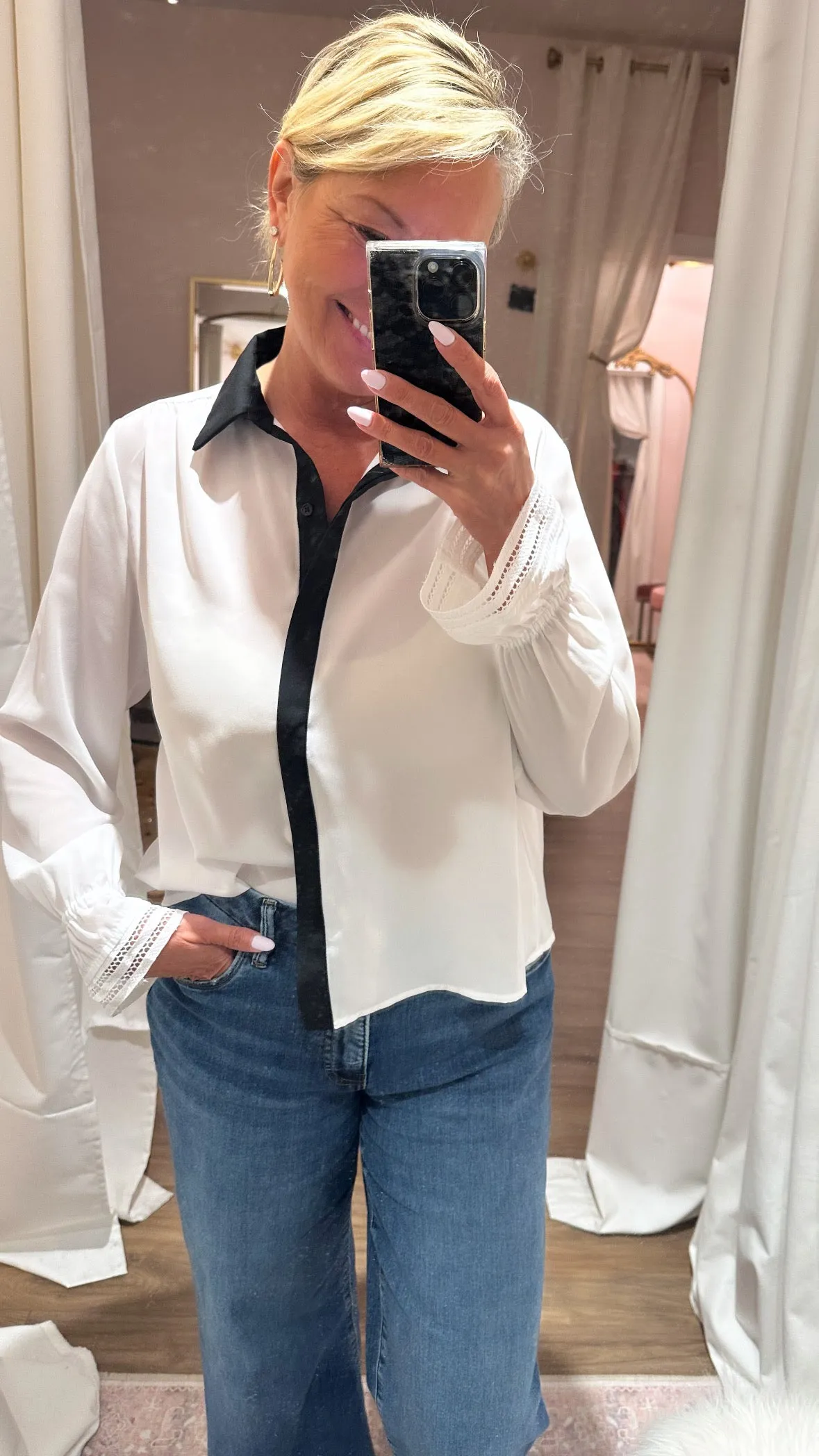 Marie Button-Down