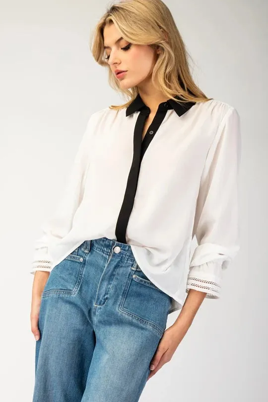 Marie Button-Down