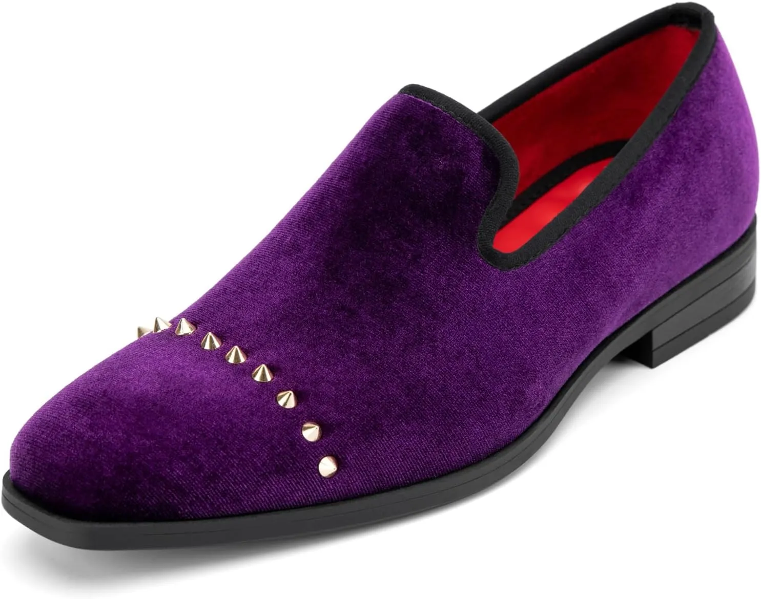 Meijiana Men Faux Leather Noble Loafer Shoes Slip-on Loafer Smoking Slipper Tassel Loafer