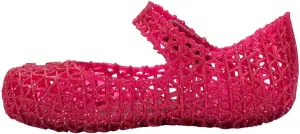 Melissa Mini Campana Papel Flats for Babies, Toddlers - Comfortable & Cute Close-Toe Jelly Flat Shoes with Mary-Jane Strap & Interwoven Cut-Out Design