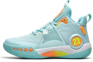 Men Basketball Shoes Arch Support Mens Sneakers Anti Slip Breathable Comfortable High Top Sports Running Walking Tennis Shoes