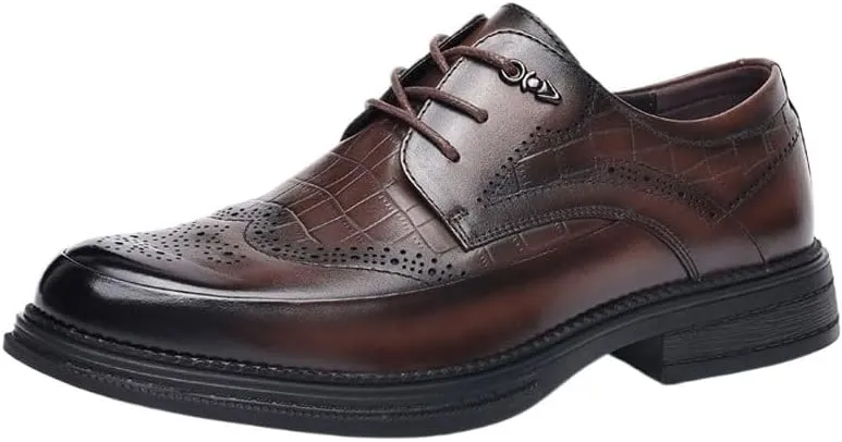 Mens England Flats Breathable Sport Outdoor Footwear Anti-Slip and wear-Resistant Design for Weddings, Parties, Work, Church, Pro