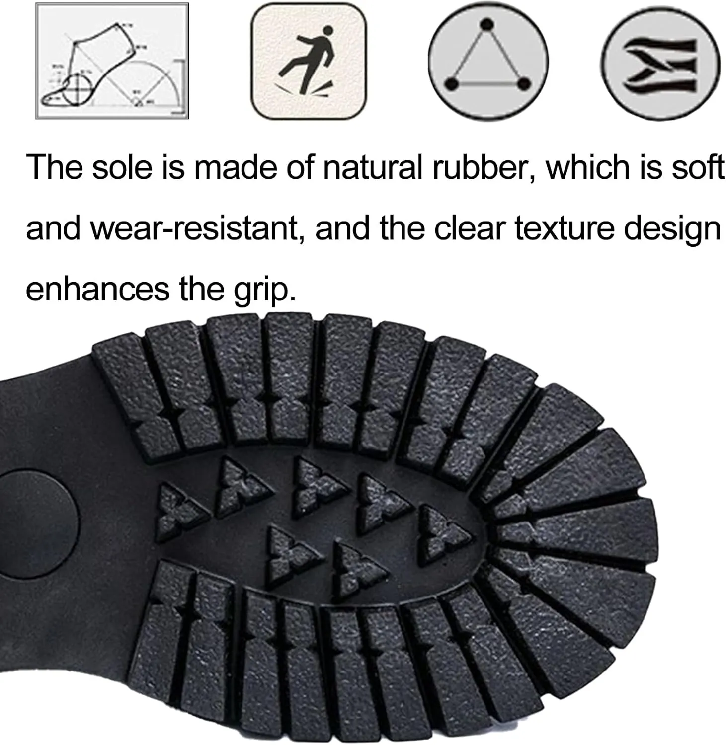 Men's Leather Tassel Platform Penny Loafers Comfort Wide Round Toe Non Slip Lug Sole Slip On Dress Shoes Business Office Casual Shoes