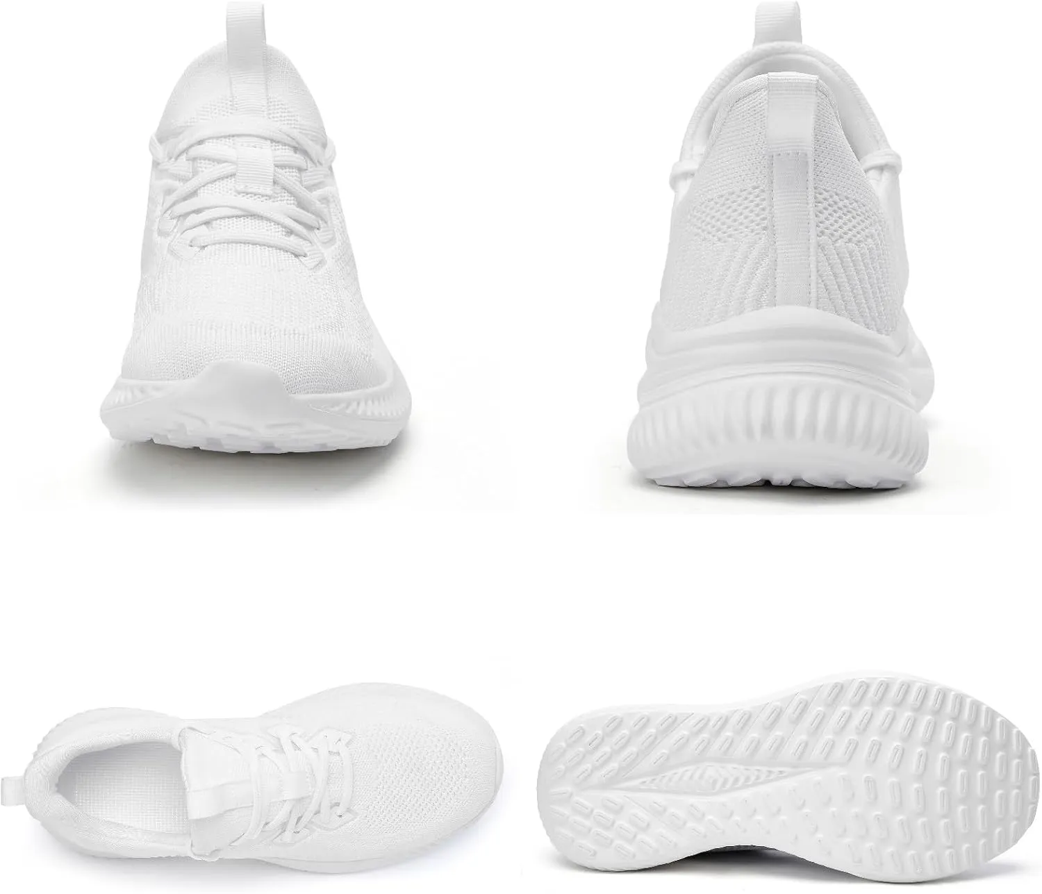 Mens Slip On Wide Walking Shoes Memory Foam Runnning Tennis Shoes Lightweight Breathable Casual Sneakers