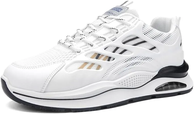 Men's Sneakers Sport Running Athletic Tennis Walking Shoes Men's Wide Toe Box Running Shoes Natural Foot Shape Tennis Sneakers Non-Slip Breathable Sneakers Shoes Size 6.5-10