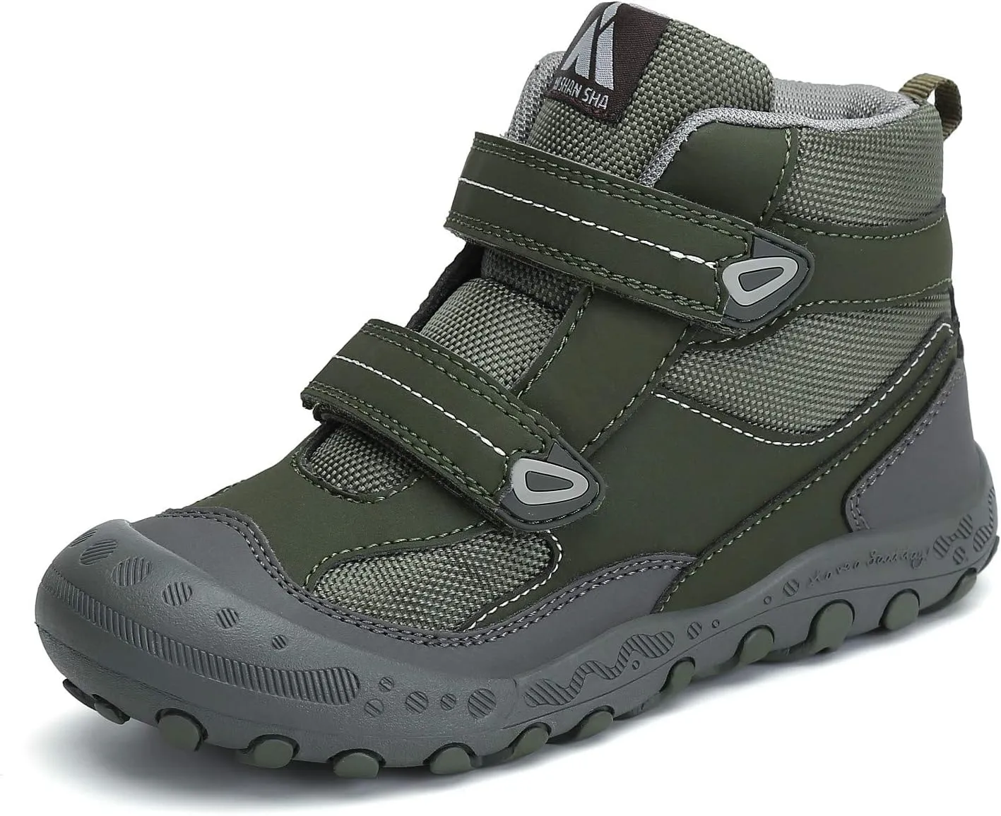 Mishansha Kids Hiking Boots Toddler Girls Boys Hiking Shoes Water-Resistant Anti-Collision Non-Slip Athletic Outdoor Trekking Boots