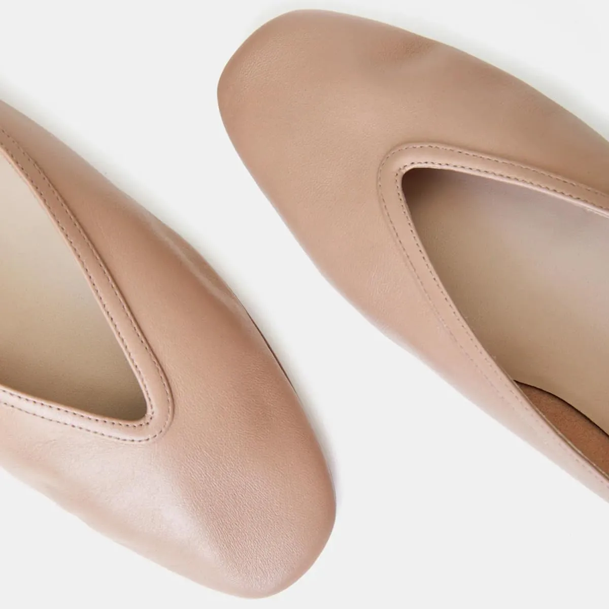 miss left Women Classic Closed Round Toe V-Cut Ballet Flats Comfortable Slip on Ballroom Dance Daily Commuting Shoes Size 4-16 US