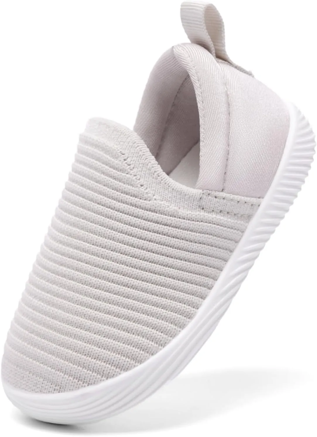 MORENDL Toddler Boy Girl Sneakers Slip On Shoes Baby Non-Slip Lightweight Walking Shoes