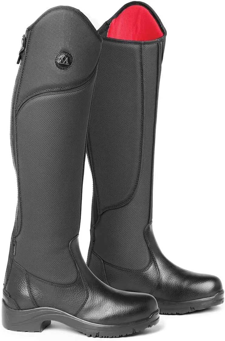 Mountain Horse Ladies ARCTICA Tall Winter Boots, 9 Wide, Black