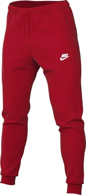 Nike Club Men's Knit Joggers (University Red/White, FQ4330-657) Size X-Large