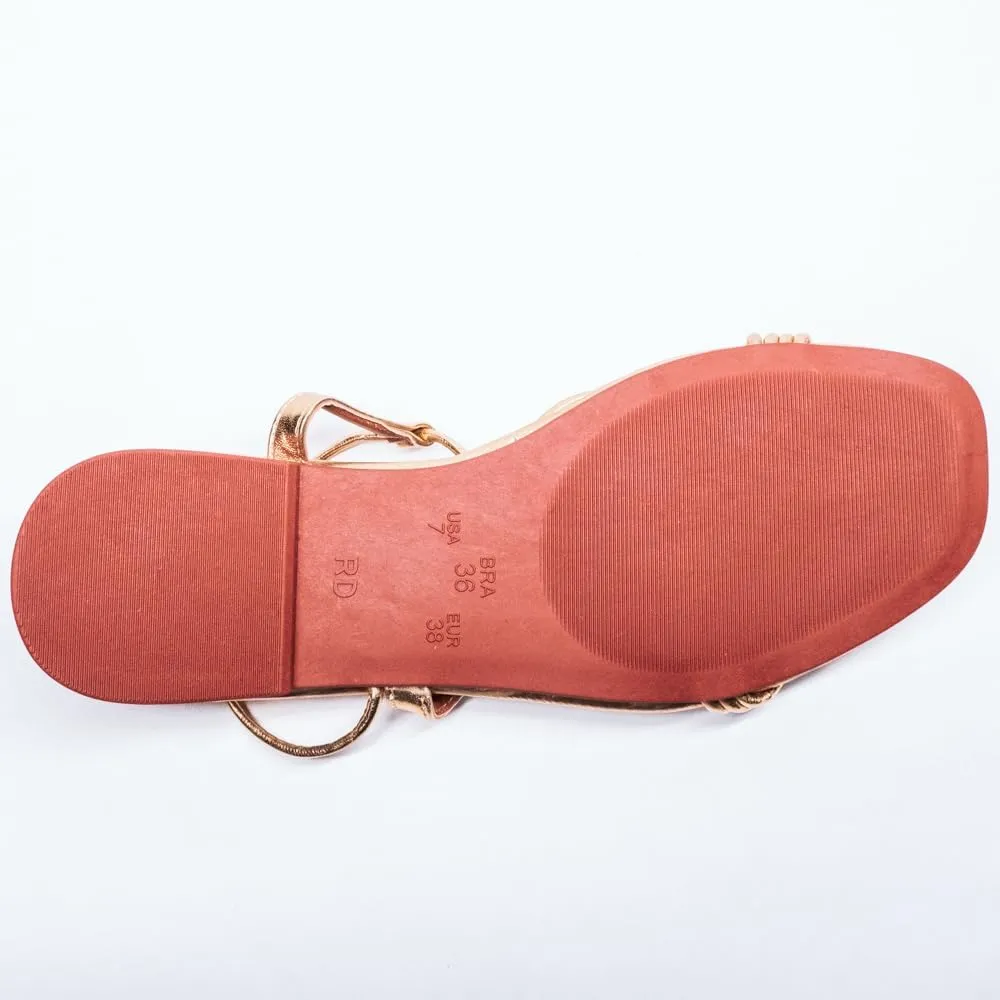 Nord Amaryllis Womens Lace up Flat Sandals with Ankle Strap Summer Criss-Cross Gladiator Shoes