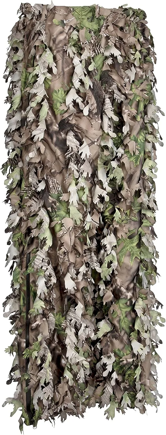 North Mountain Gear Woodland Camo Ghillie Suit 3D Leaf with Zippers and Pockets