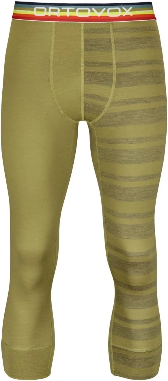Ortovox Men's 185 Rock'n'Wool Short Pants, Soft Breathable Merino Wool Base Layer for Winter Touring, Skiing & Snowboarding