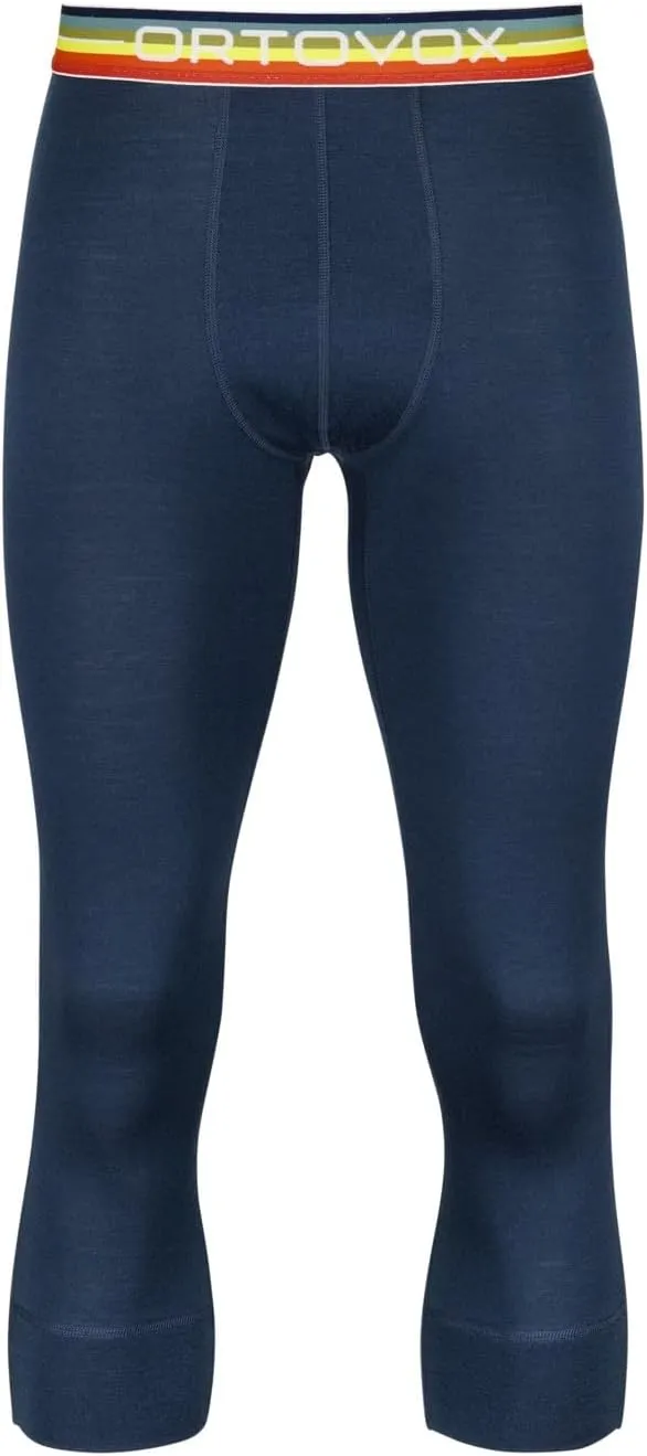 Ortovox Men's 185 Rock'n'Wool Short Pants, Soft Breathable Merino Wool Base Layer for Winter Touring, Skiing & Snowboarding