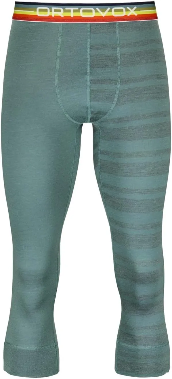 Ortovox Men's 185 Rock'n'Wool Short Pants, Soft Breathable Merino Wool Base Layer for Winter Touring, Skiing & Snowboarding