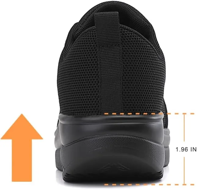 Oude Womens Walking Sneakers Comfy | Platform Shoes for Women Fashion | Stylish Standing All Day Rocker Bottom