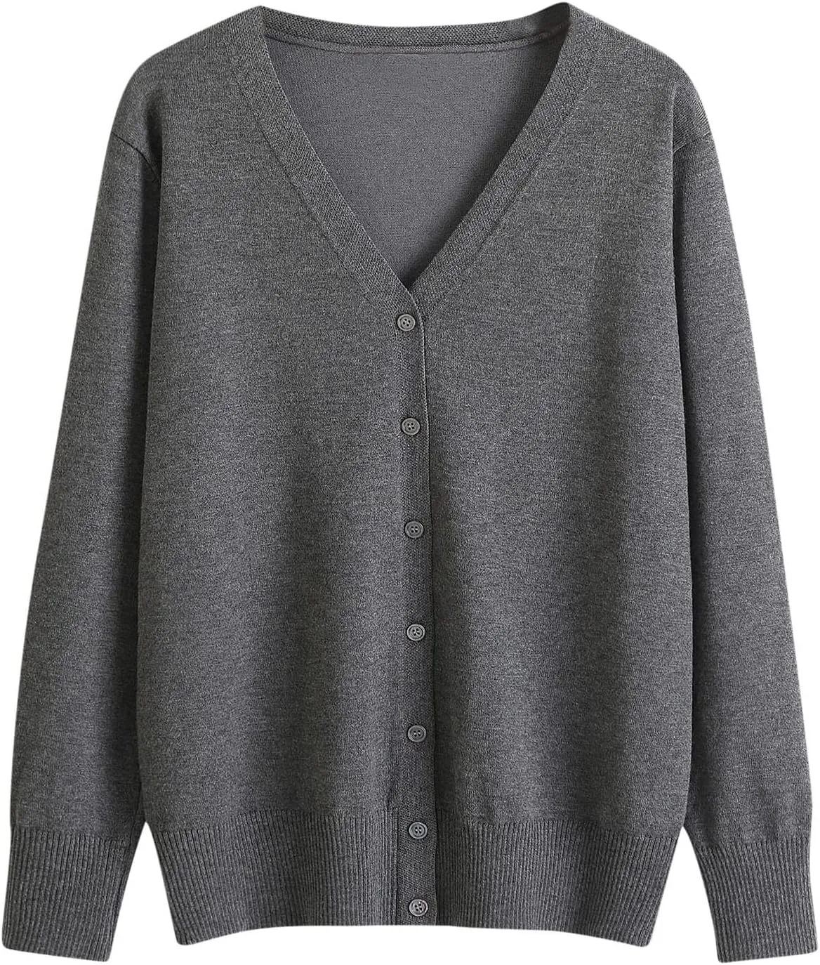 Oversized Cardigan Sweaters for Women Trendy Long Sleeve Button Down v Neck Knitted Cardigans Comfy Sweater Jackets