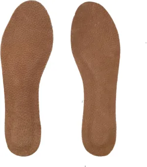 Pigskin Leather Shoe Insoles for Women, Self-Adhesive Barefoot Shoe Inserts for High Heels, Dress Shoes Sandals Flats and Boots, Sockless Shoe Liners Anti-Slip and Ultra-Absorbent, 1 Pair