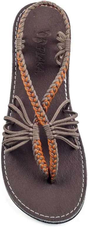 Plaka Seashell Comfortable Womens Sandals | Strappy Sandals for Women Dressy Style Perfect for Beach Walk and Poolside
