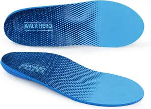 Plantar Fasciitis Feet Insoles Arch Supports Orthotics Inserts Relieve Flat Feet, High Arch (Mens 6-6 1/2 | Womens 8-8 1/2)