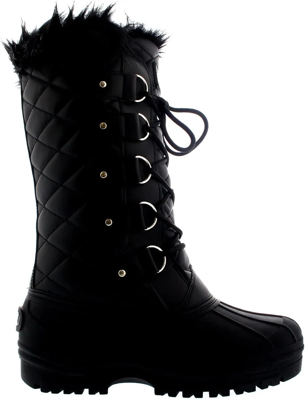 POLAR Womens Waterproof Tactical Mountain Walking Snow Knee Boots