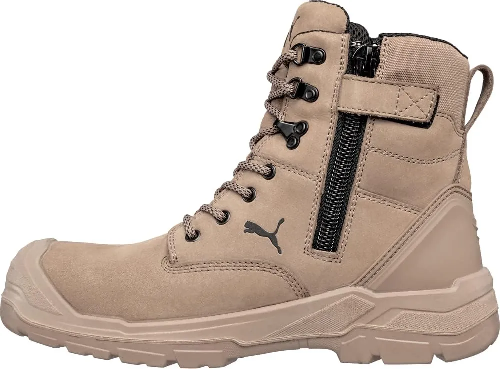 PUMA Men's 7" Conquest Zip Wp Industrial Boot