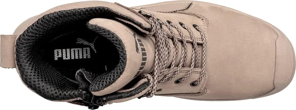 PUMA Men's 7" Conquest Zip Wp Industrial Boot