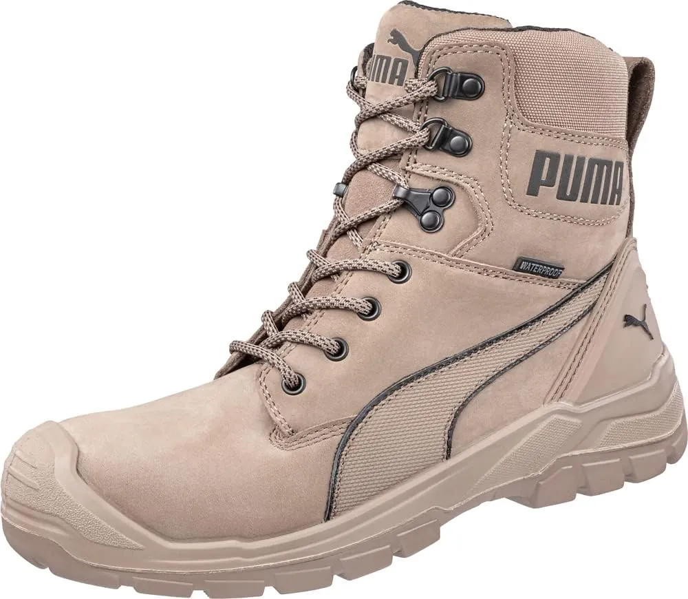 PUMA Men's 7" Conquest Zip Wp Industrial Boot