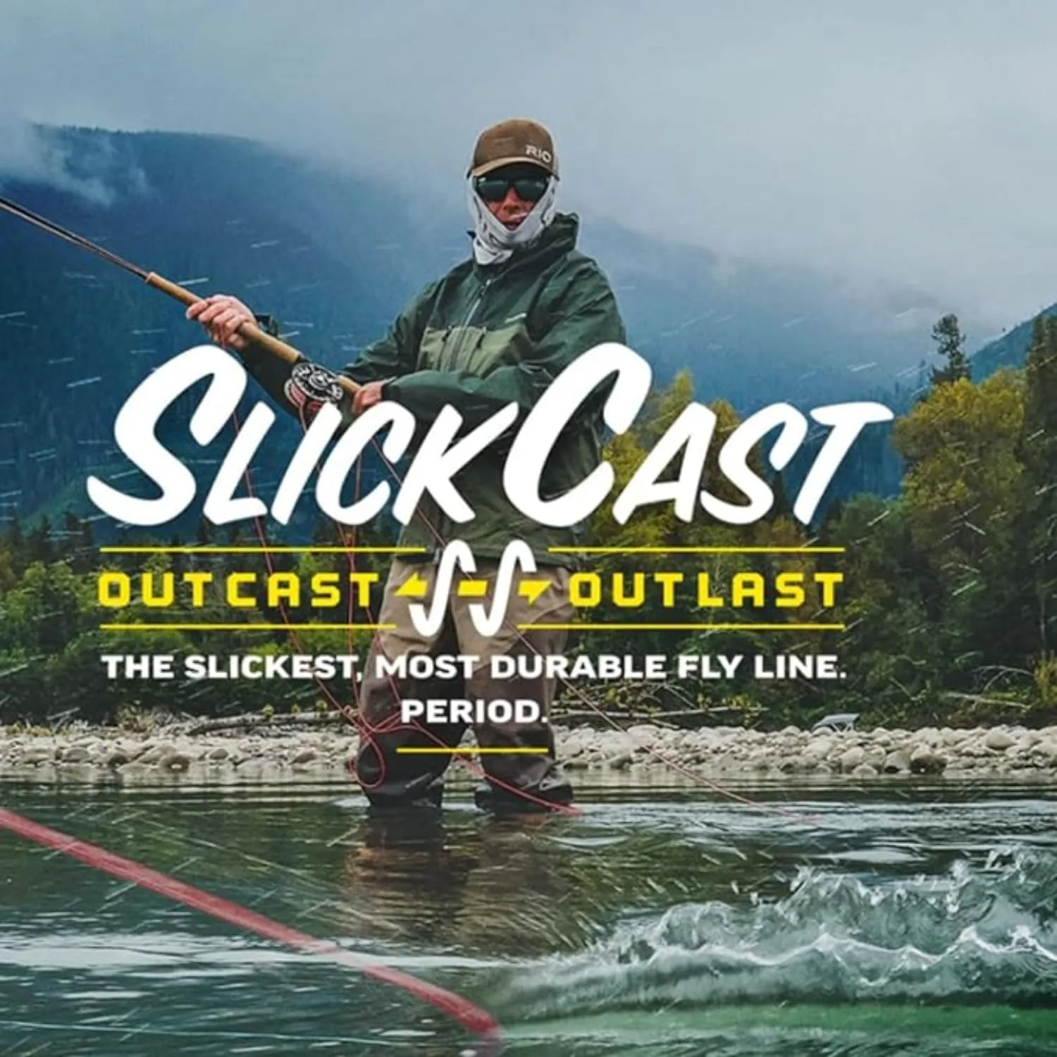RIO Products Elite Leviathan - Tropical Series Saltwater Fly Line - Designed to Target Large Tropical Species - Low Stretch and Ultra Slick Performance - Easy Casting Fly Fishing Line