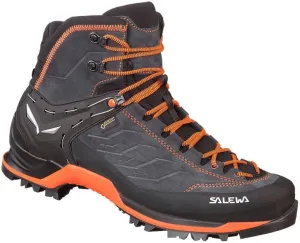 Salewa Men's MS MTN Trainer MID GTX Trekking & Hiking Boots, Asphalt Fluo Orange, 7.5