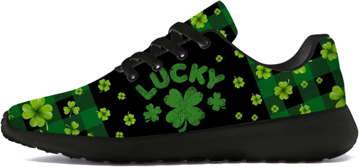 Shamrock Shoes for Men Women Athletic Running Tennis Shoes Walking Gym Sneakers Gifts for Girlfriend Boyfriend
